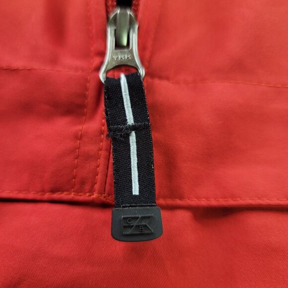 Cutter and Buck Mens XL WindTec Red Half Zip Pullover Alliance Bank Logo - Picture 8 of 13